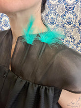 Carica l'immagine nel visualizzatore di Gallery, Plumes à porter total black