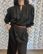 Carica l'immagine nel visualizzatore di Gallery, Gonna Louise pizzo San Gallo nero