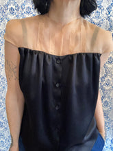 Carica l'immagine nel visualizzatore di Gallery, Plumes à porter nera/nude