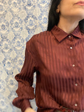 Carica l'immagine nel visualizzatore di Gallery, Camicia Richard seta Bordeaux