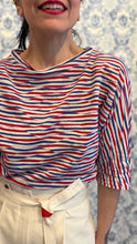 Carica l'immagine nel visualizzatore di Gallery, Marinière rossa/bianca/blu