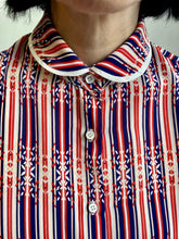 Carica l'immagine nel visualizzatore di Gallery, Camicia Bella seta righe e fiorellini