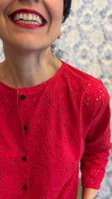 Carica l'immagine nel visualizzatore di Gallery, Camicia Jacqueline San Gallo rosso
