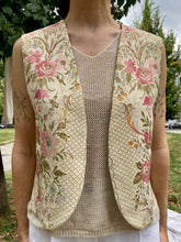 Carica l'immagine nel visualizzatore di Gallery, Gilet Bolerino Broccato
