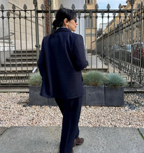 Carica l'immagine nel visualizzatore di Gallery, Blazer Sally nero/blu