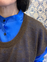 Carica l'immagine nel visualizzatore di Gallery, Gilet Candy caffè