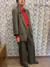 Carica l'immagine nel visualizzatore di Gallery, Blazer Sally spigato nero/beige