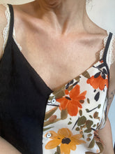 Carica l'immagine nel visualizzatore di Gallery, Top/foulard Caruso/nero