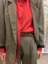 Carica l'immagine nel visualizzatore di Gallery, Blazer Sally spigato nero/beige