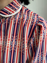 Carica l'immagine nel visualizzatore di Gallery, Camicia Bella seta righe e fiorellini