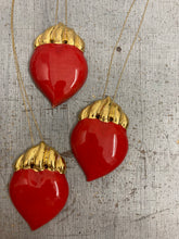 Carica l'immagine nel visualizzatore di Gallery, Cuore Matto fiamma oro