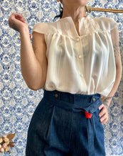 Carica l'immagine nel visualizzatore di Gallery, Pantabretelle jeans Coco’ gamba lunga