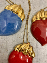 Carica l'immagine nel visualizzatore di Gallery, Cuore Matto fiamma oro