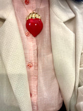 Carica l'immagine nel visualizzatore di Gallery, Cuore Matto fiamma oro