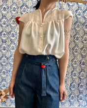 Carica l'immagine nel visualizzatore di Gallery, Pantabretelle jeans Coco’ gamba lunga