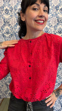 Carica l'immagine nel visualizzatore di Gallery, Camicia Jacqueline San Gallo rosso
