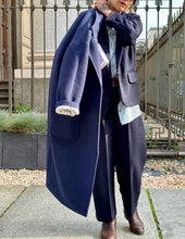 Carica l'immagine nel visualizzatore di Gallery, Blazer Sally nero/blu
