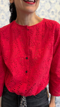 Carica l'immagine nel visualizzatore di Gallery, Camicia Jacqueline San Gallo rosso
