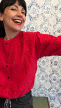 Carica l'immagine nel visualizzatore di Gallery, Camicia Jacqueline San Gallo rosso

