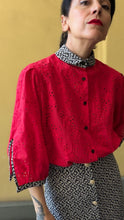 Carica l'immagine nel visualizzatore di Gallery, Camicia Bella San Gallo rosso
