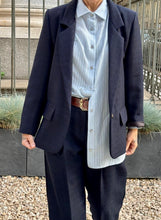 Carica l'immagine nel visualizzatore di Gallery, Blazer Sally nero/blu
