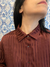 Carica l'immagine nel visualizzatore di Gallery, Camicia Richard seta Bordeaux
