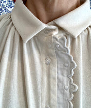 Carica l&#39;immagine nel visualizzatore di Gallery, Camicia Zefiro seta cruda avorio
