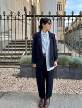 Carica l'immagine nel visualizzatore di Gallery, Blazer Sally nero/blu
