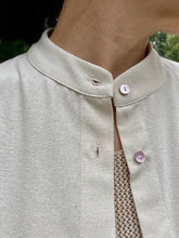 Carica l&#39;immagine nel visualizzatore di Gallery, Camicia Dafne avorio con oblò
