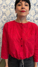 Carica l'immagine nel visualizzatore di Gallery, Camicia Jacqueline San Gallo rosso
