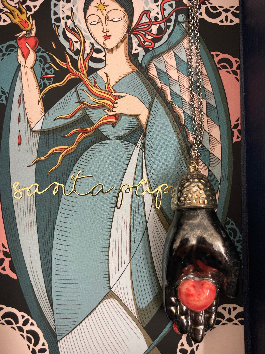 Santa Pupa argento