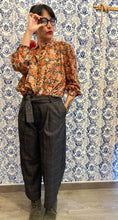 Carica l&#39;immagine nel visualizzatore di Gallery, Pantalone con fiocco marrone
